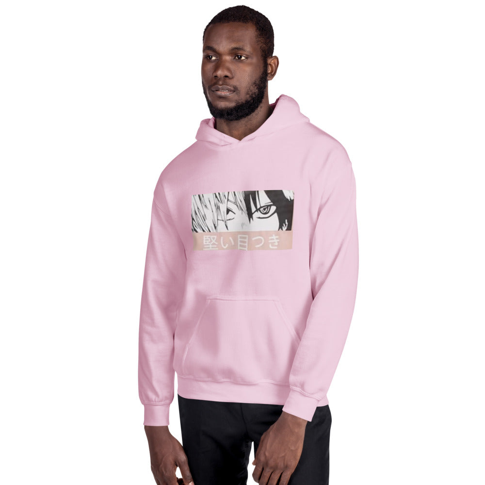 Sweat à capuche rose homme